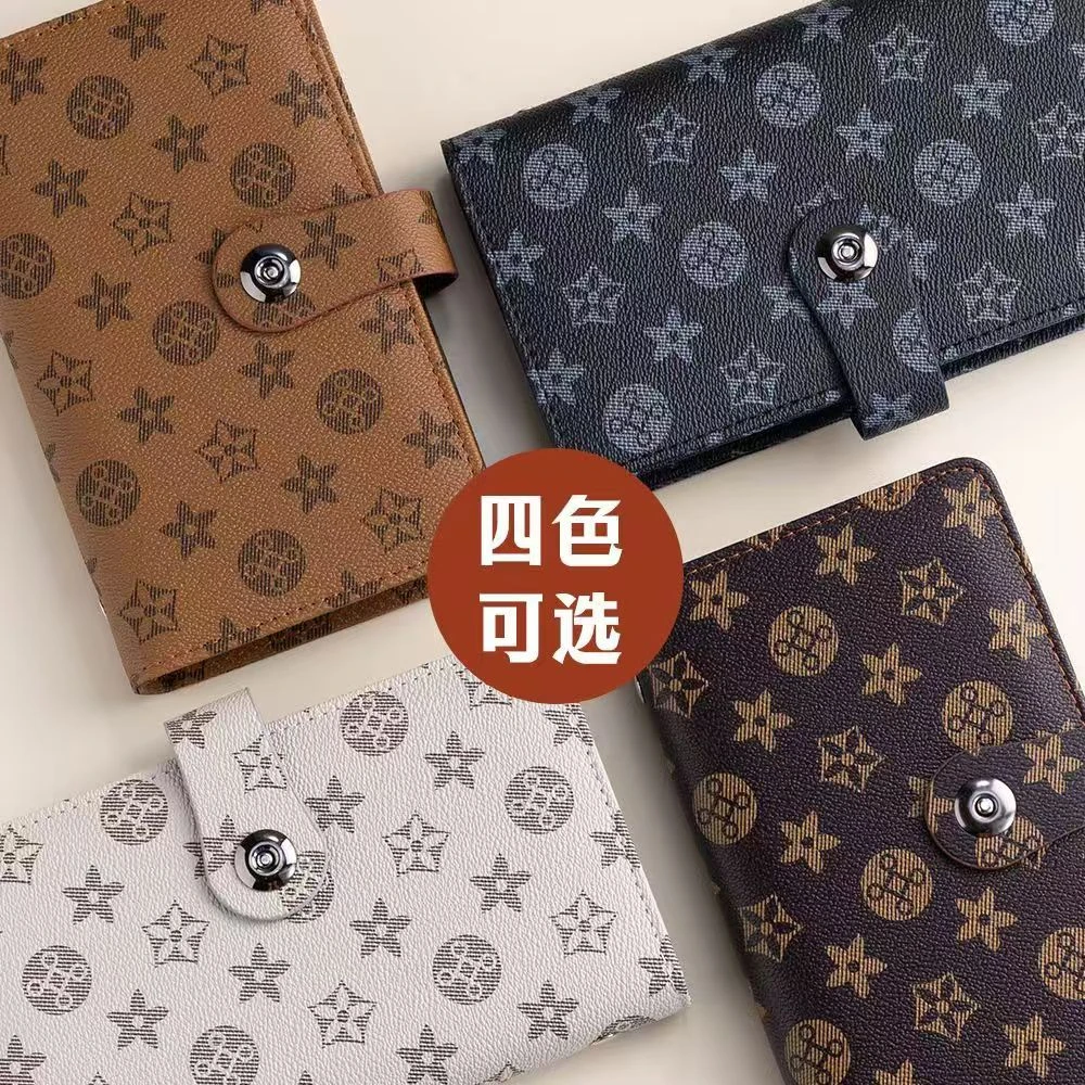 高档存单夹银行定期存单收纳本货期存款单票据支票存折卡片收集册