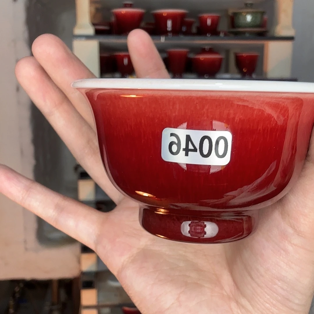 瓷片景德镇郎红陶瓷