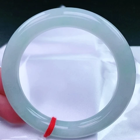 翡翠手镯（圆镯）未镶嵌41号