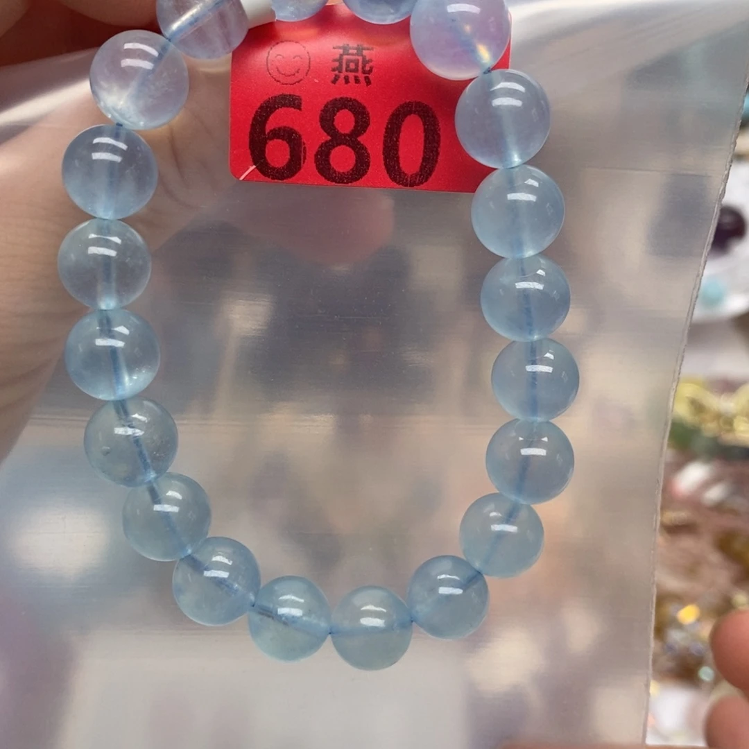 水晶手串未镶嵌多样性发一