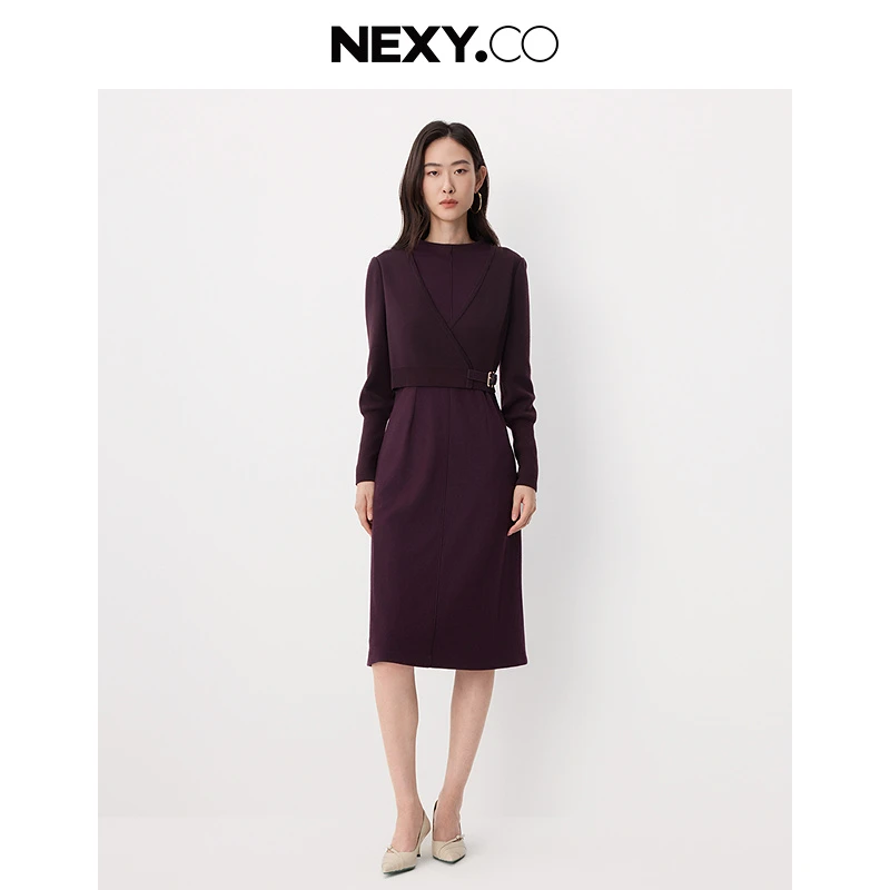 奈蔻连衣裙XF06163T7