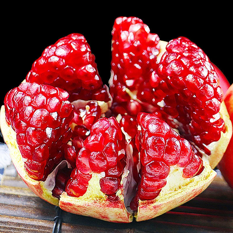 【粉丝专享】四川突尼斯软籽石榴5/8斤装新鲜水果现采现摘多仓发货