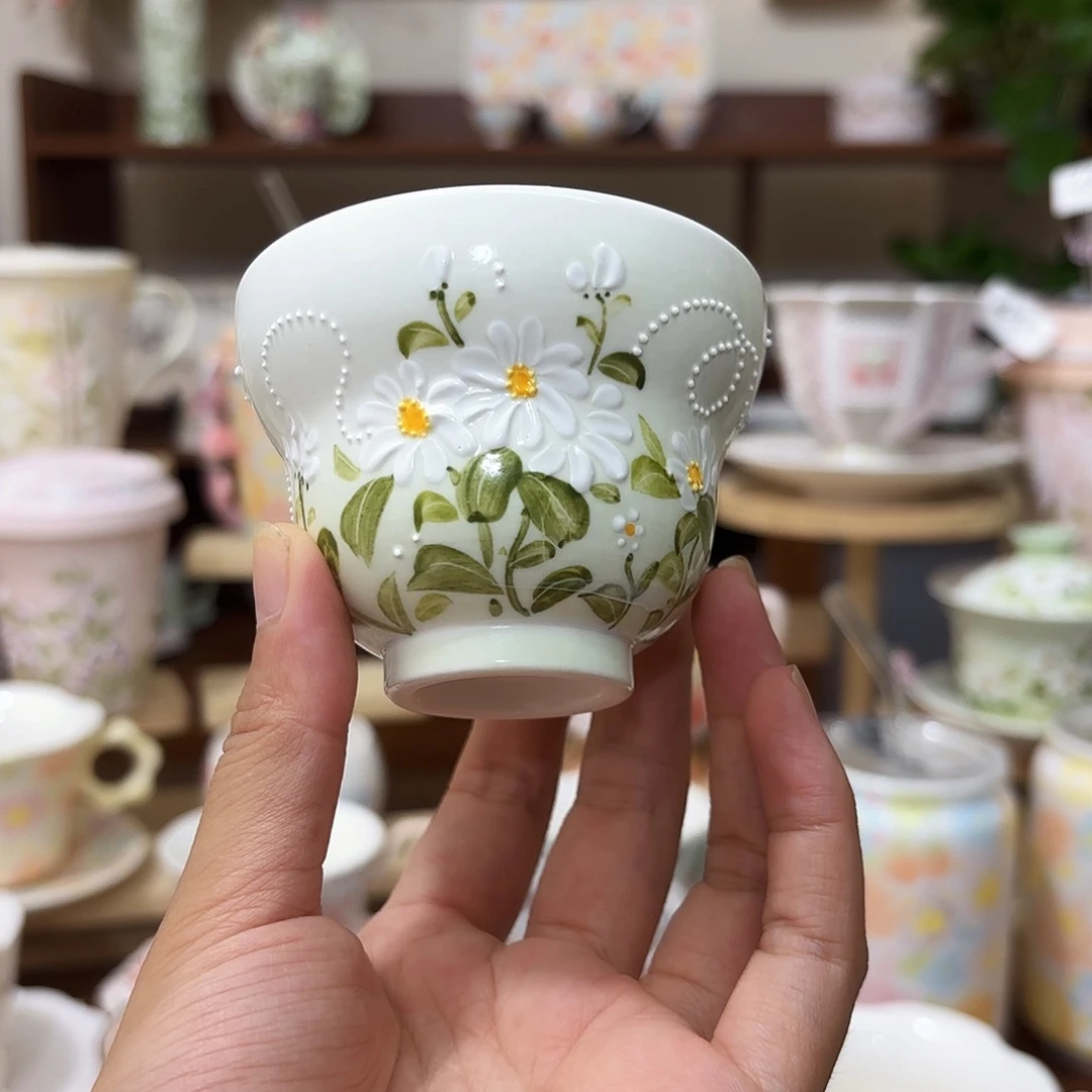 手绘创意高温釉下彩陶瓷