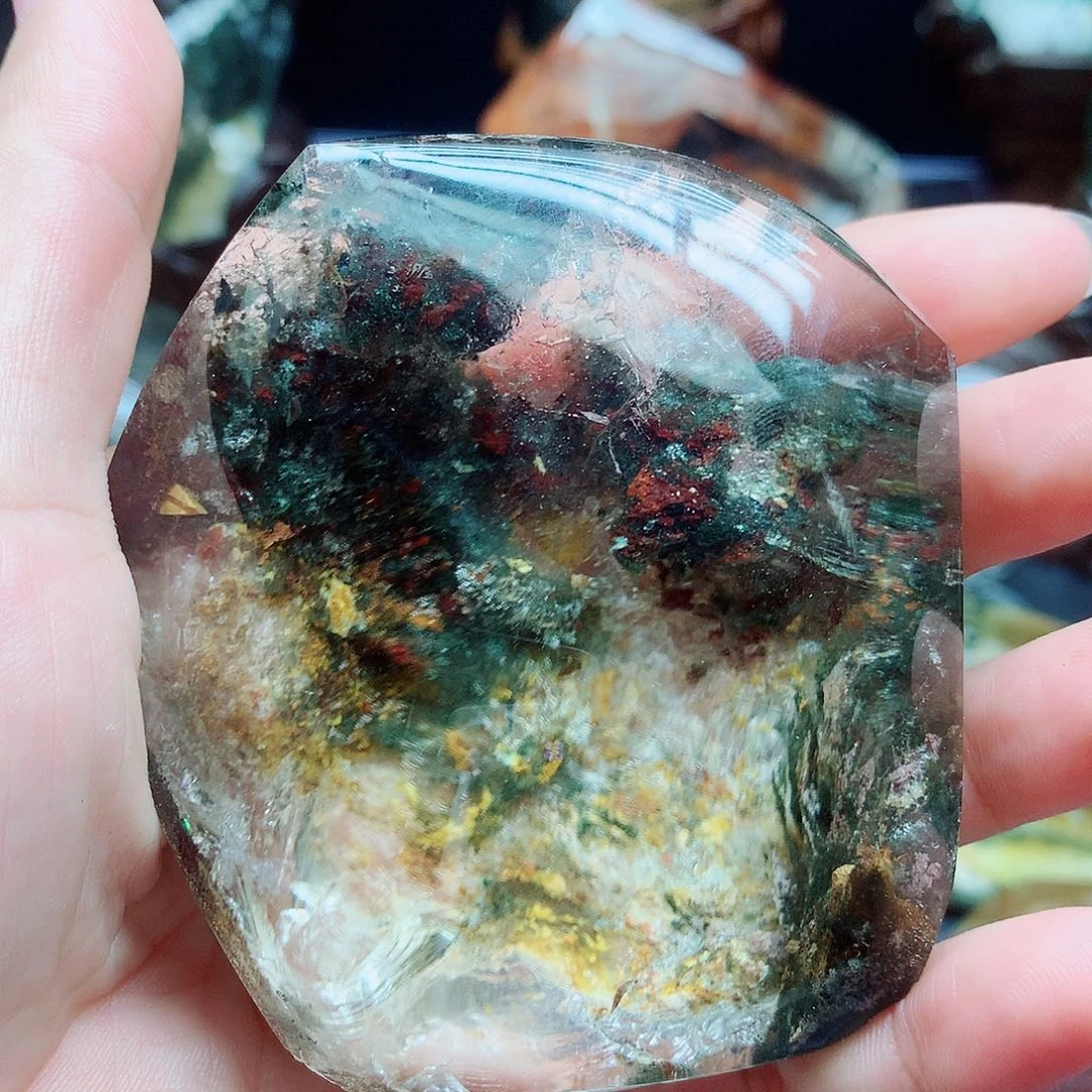 云***海未镶嵌珠宝半成品水晶