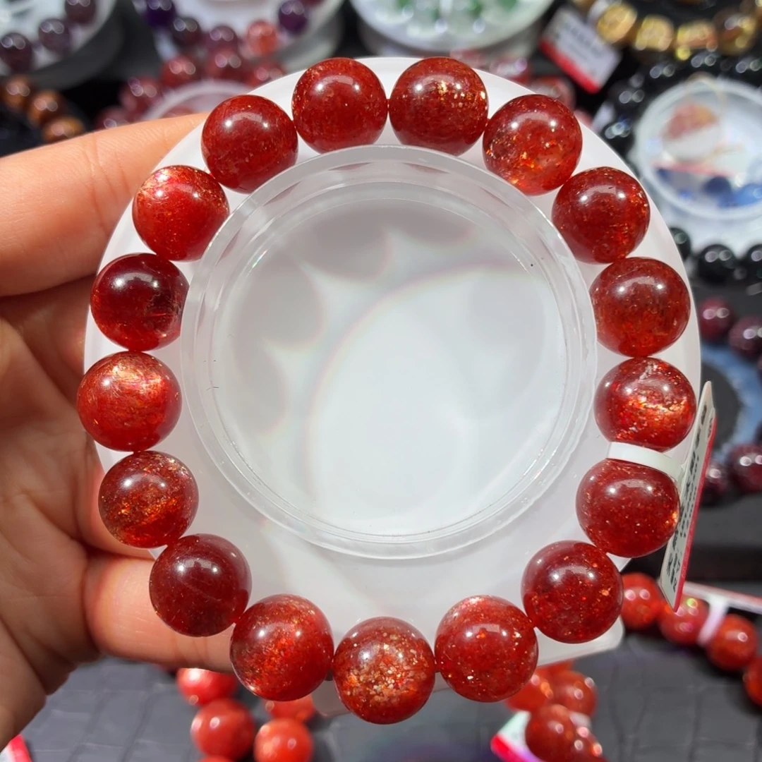 日光石未镶嵌手链金太阳12