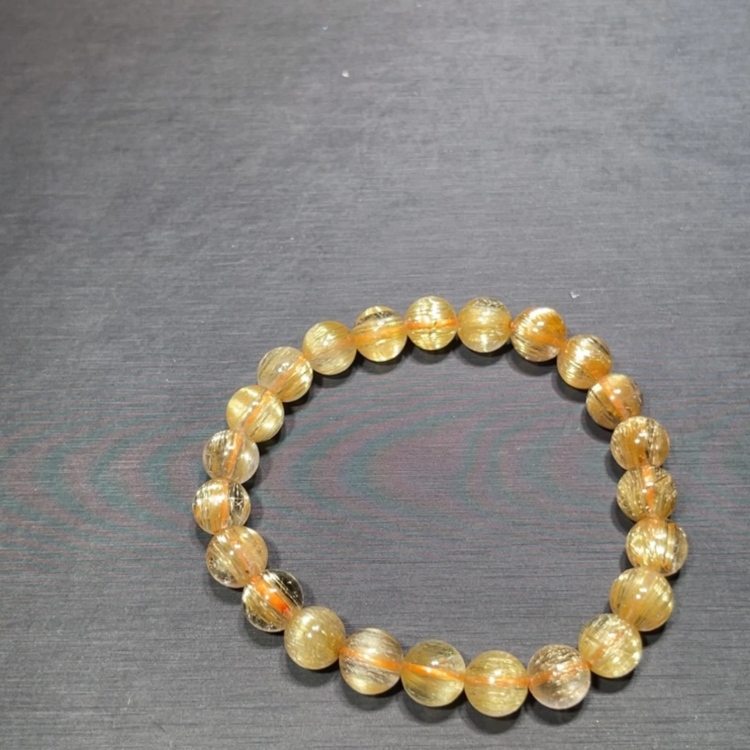 未镶嵌手链发晶金发晶