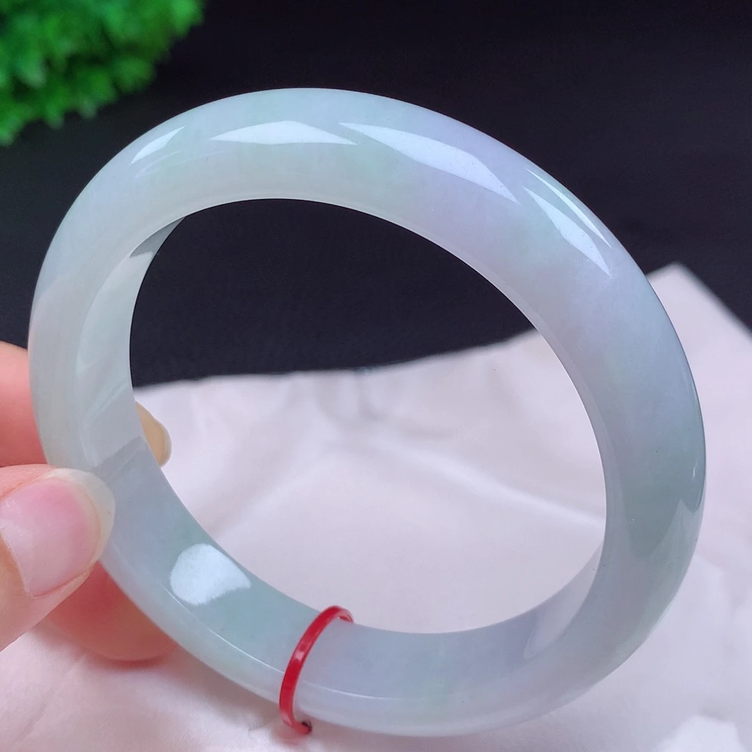 翡翠未镶嵌手镯62圈430047