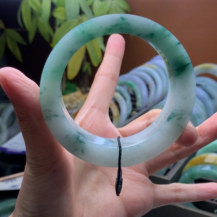 定制翡翠未镶嵌定制手镯定制53-59