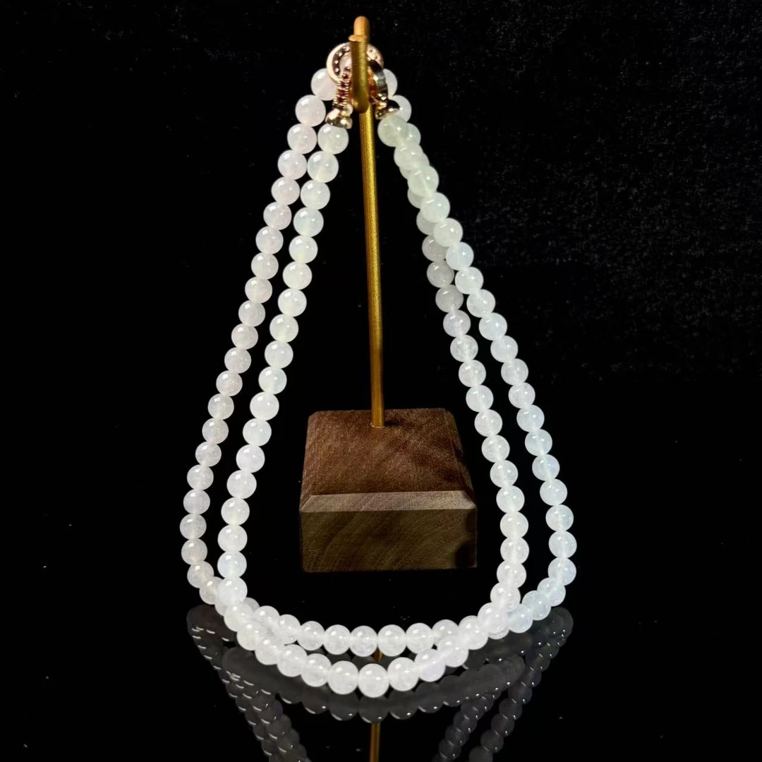 32天然缅甸A货冰胶项链/ZHX25065/中鸿信拍卖