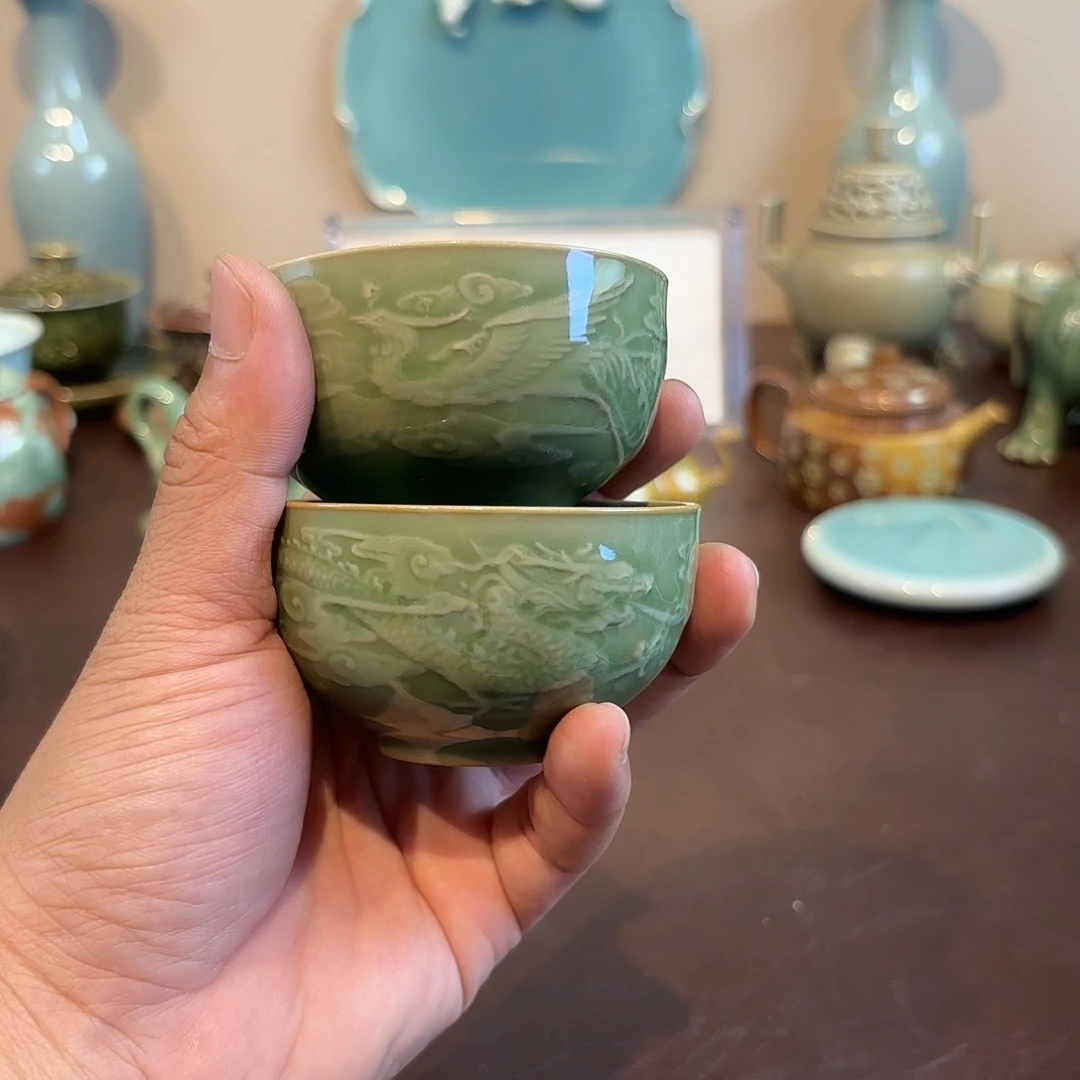 瓷片龙泉青瓷福利青瓷