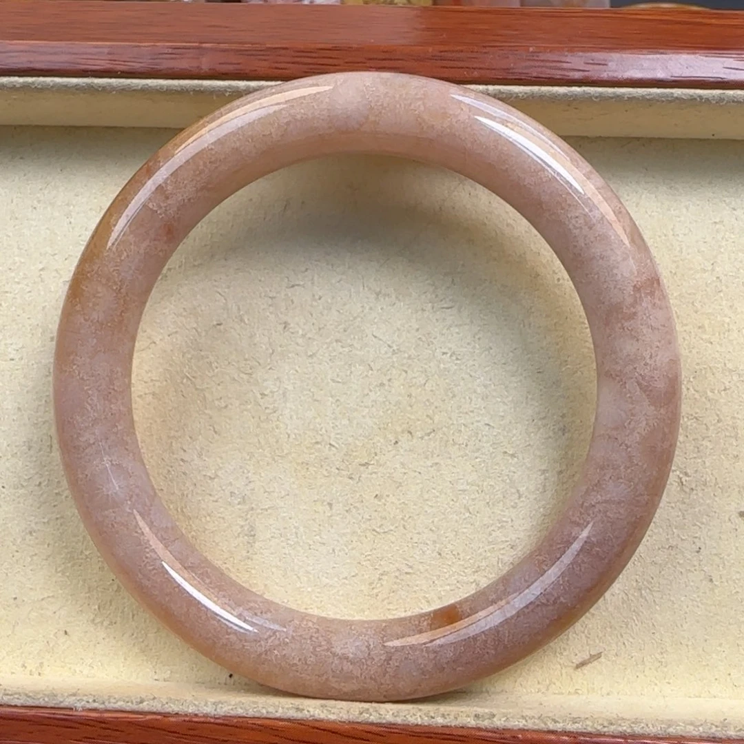 硅化珊瑚（珊瑚玉）未镶嵌手镯58-60圈