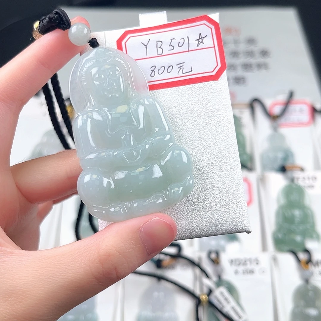 翡翠未镶嵌颈饰501