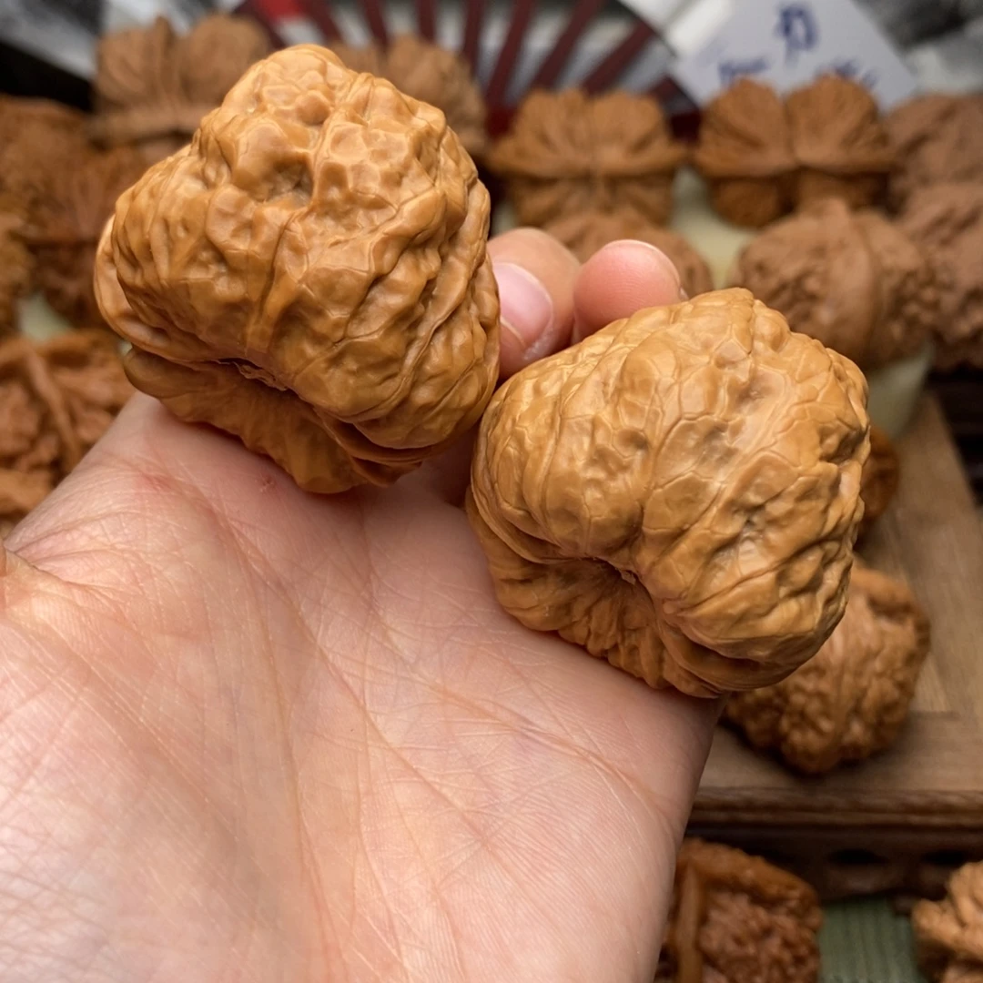 把件文玩核桃396号41-44蛙