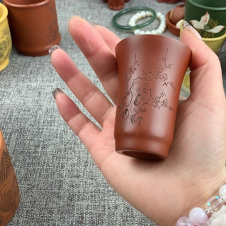 紫砂茶杯高端主人杯