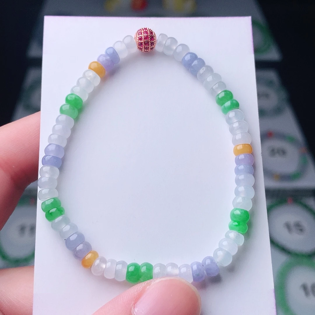 翡翠未镶嵌手链翡翠