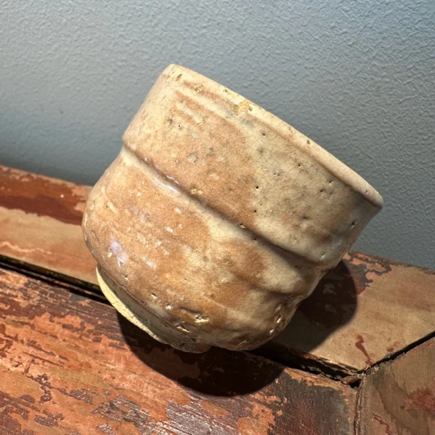 老萩主人杯，极细开片，拙味浓5.5*5cm，90ml