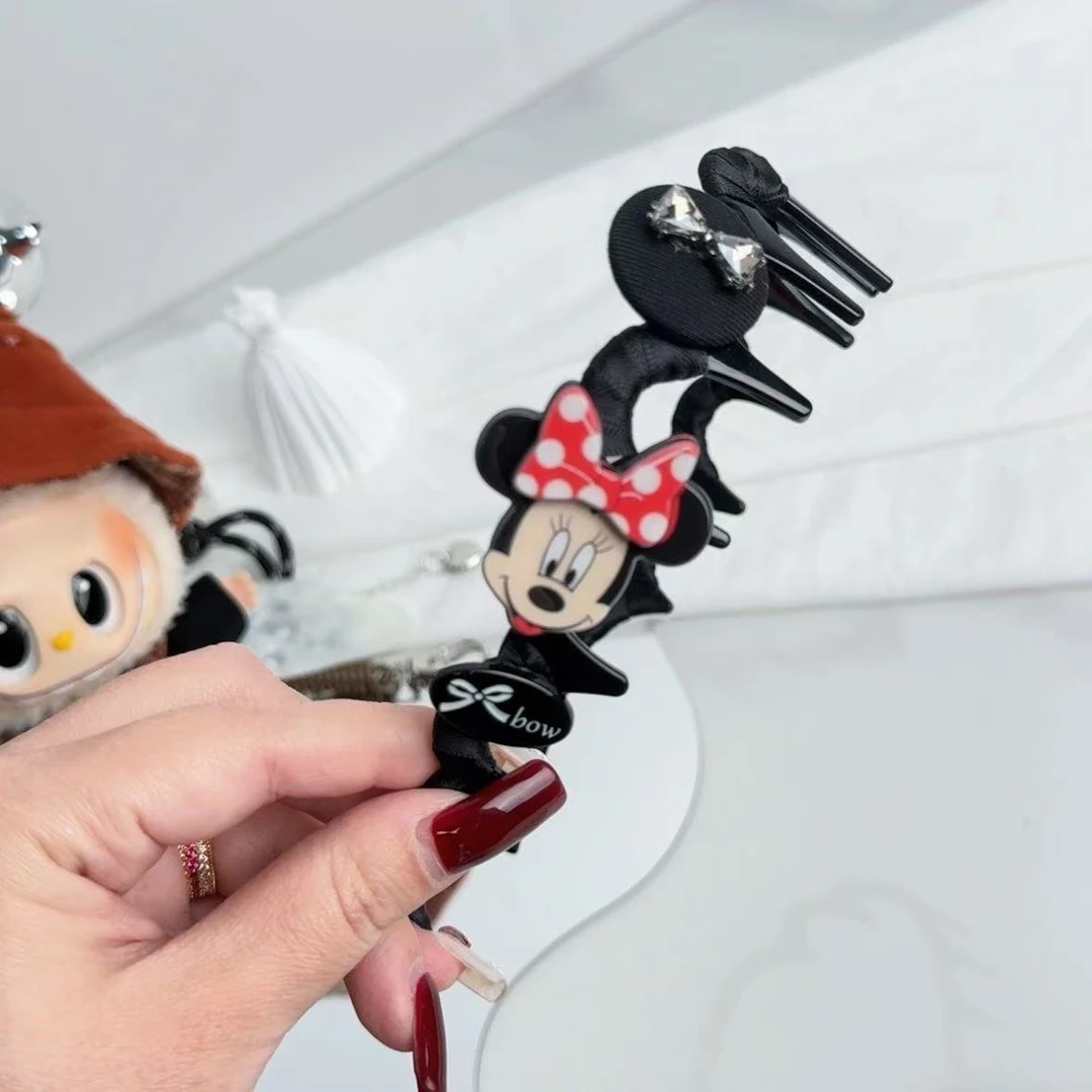 韩国原单自制醋酸米奇发箍FG7007