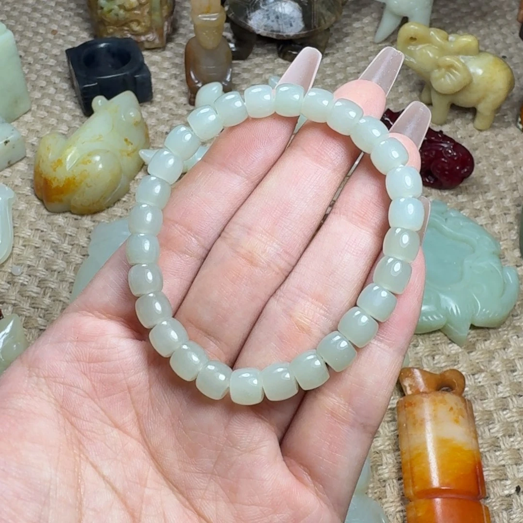 白玉菩提吊坠挂件