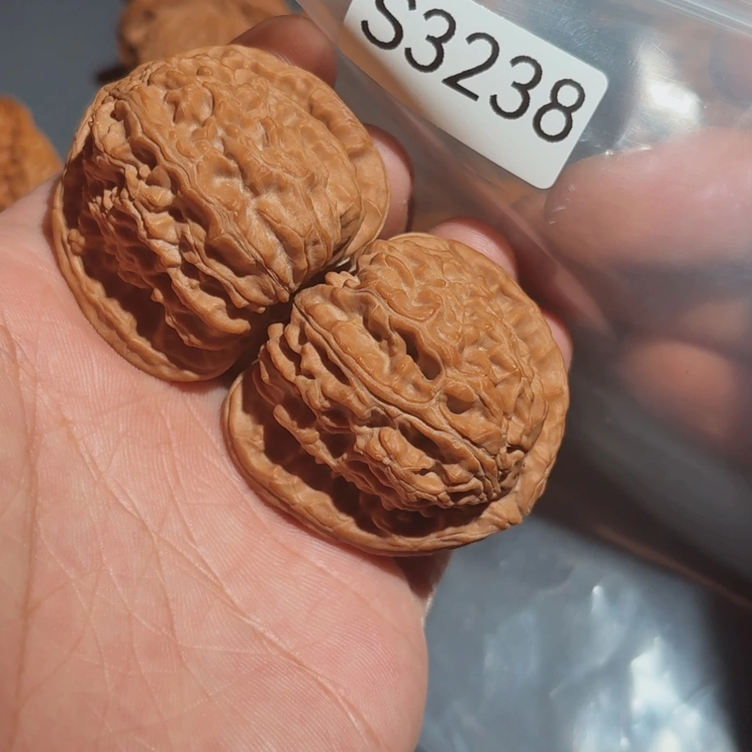 文玩核桃把件白狮子