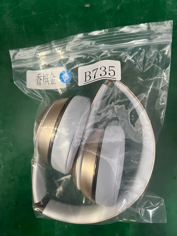 95新 BEATS 捡漏beats solo耳机香槟金耳机仓编号B735