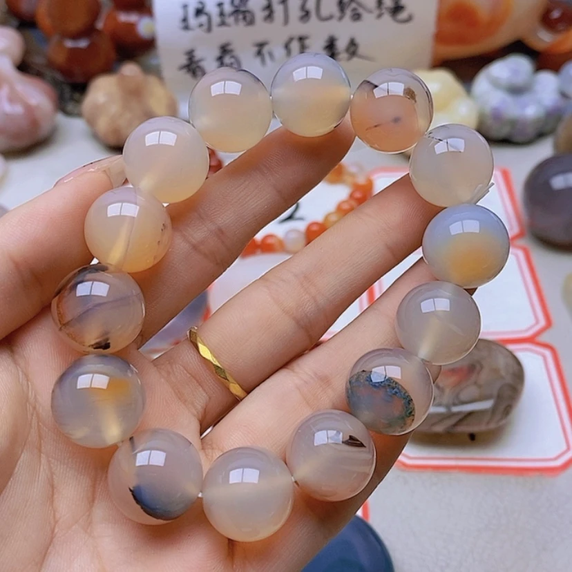 【闪购商品】未镶嵌玛瑙/玉髓珠宝半成品贝**莉