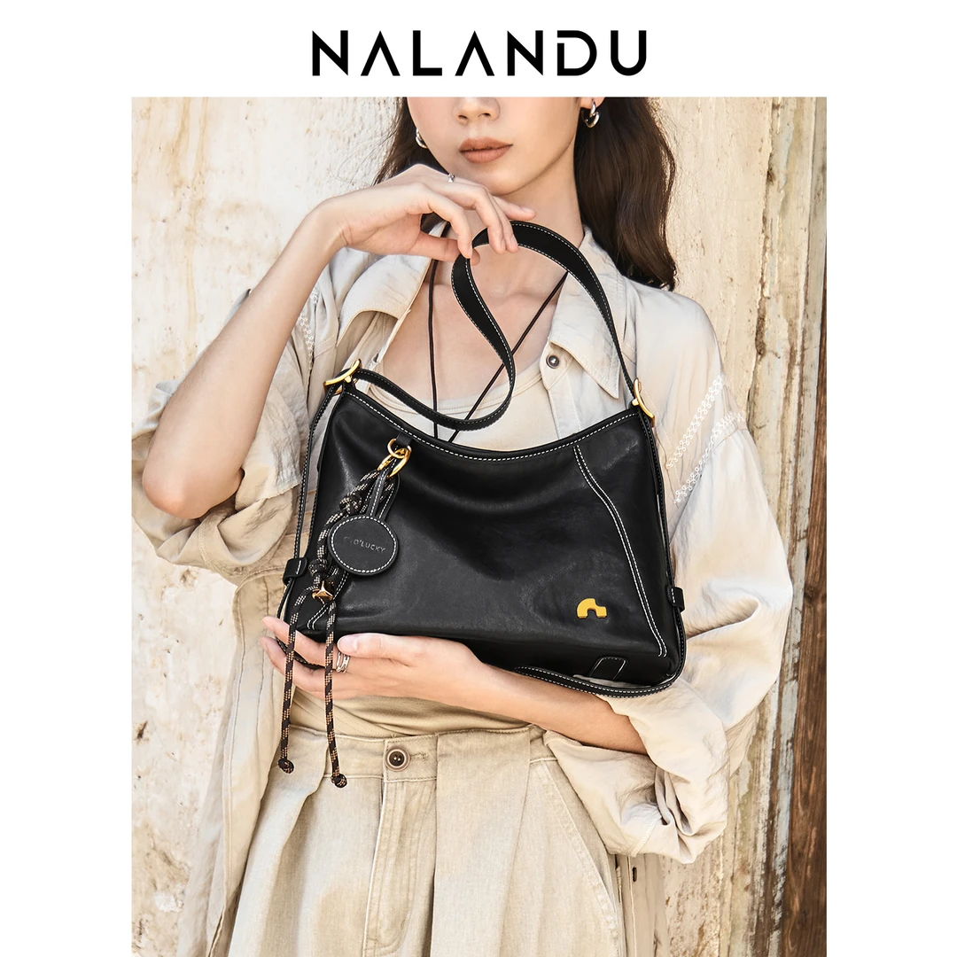 纳兰杜玄月hobo包托特女包包女款爆款2025新款休闲通勤斜挎单肩包