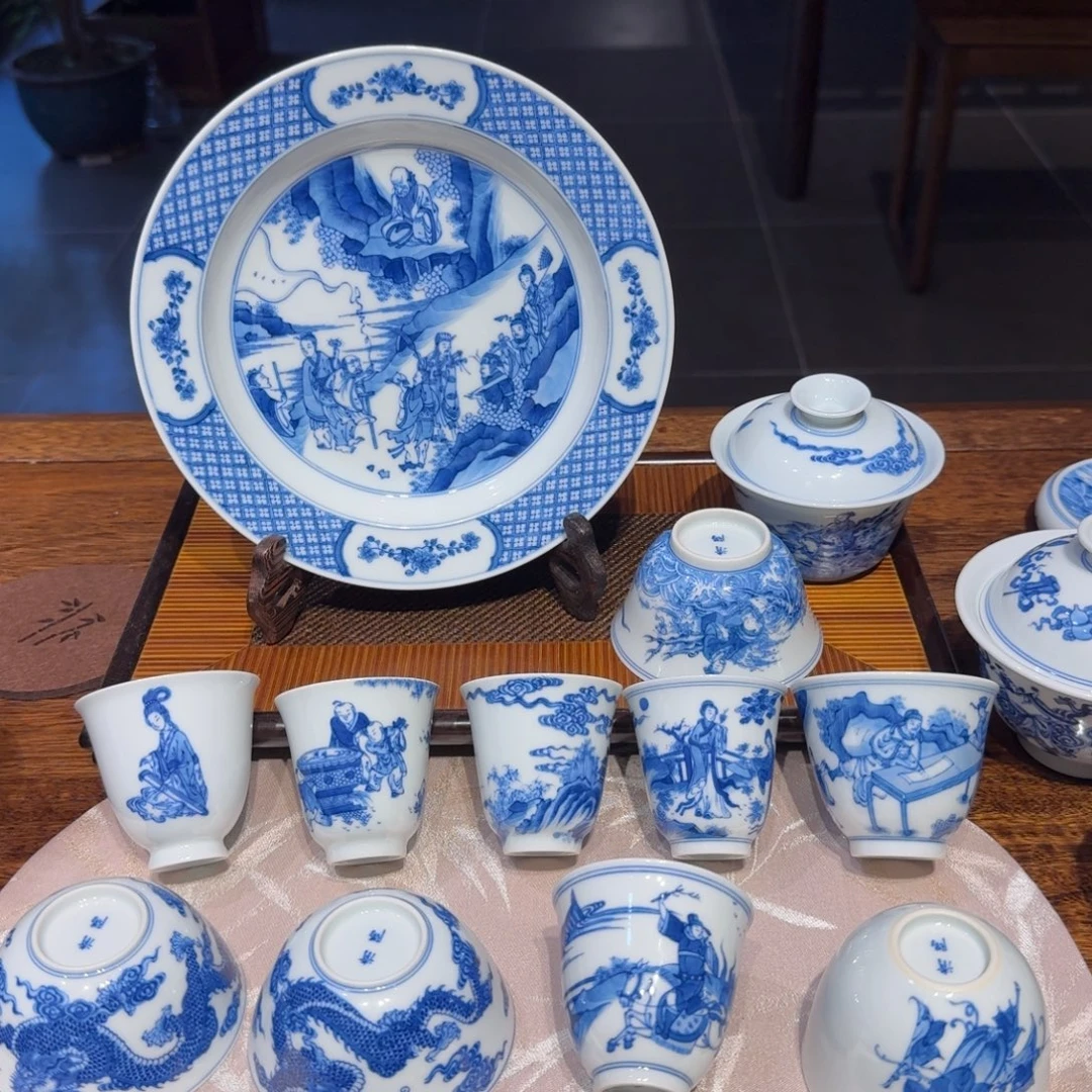 木***构八仙壶承手工手绘