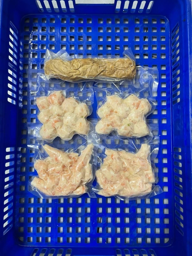 1惠来手工 虾枣1斤 虾丸1斤 送卷章半斤