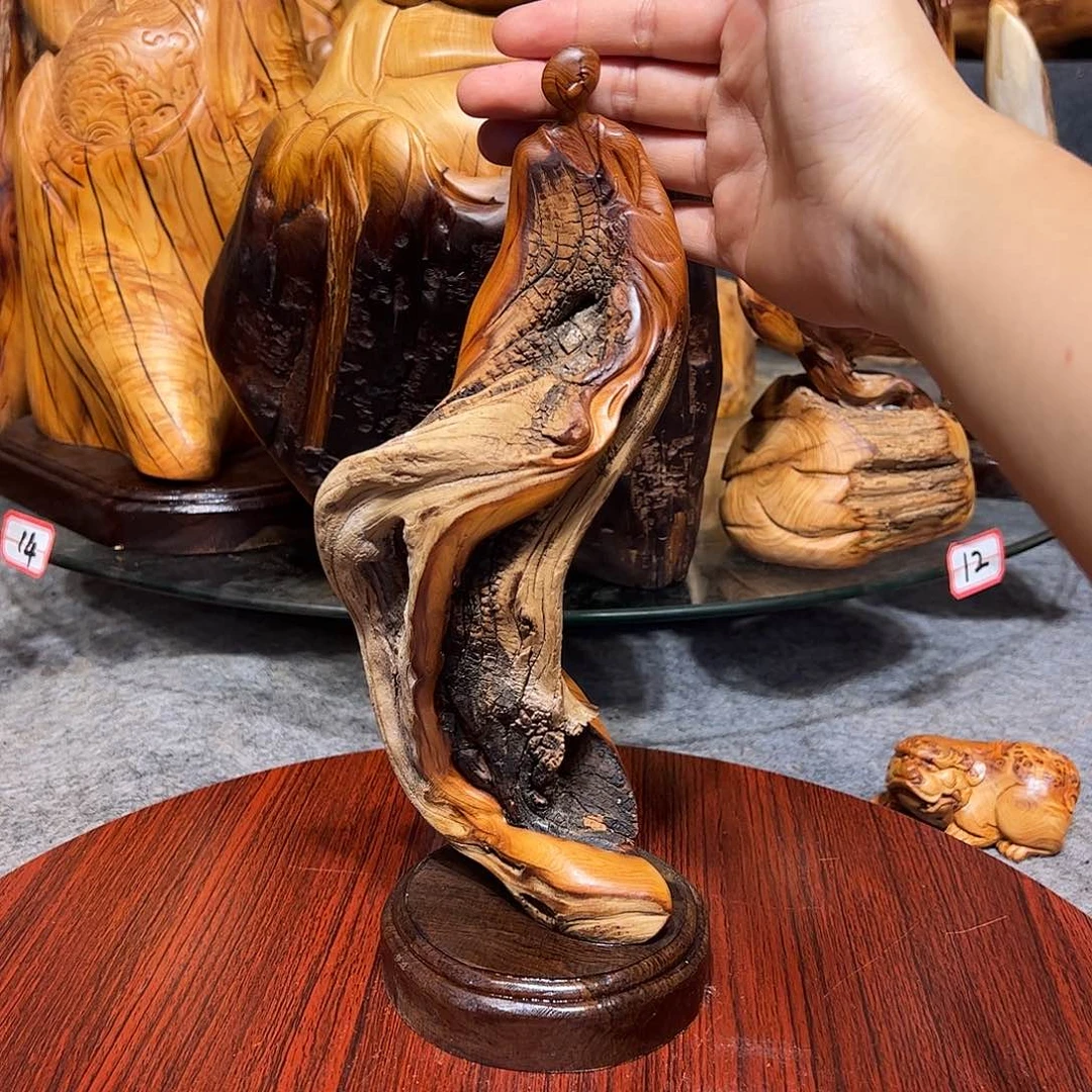 柏木（崖柏）崖柏木手把件摆件
