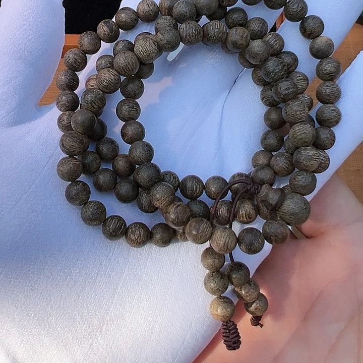 沉香手串07多圈马来西亚多样性发一条