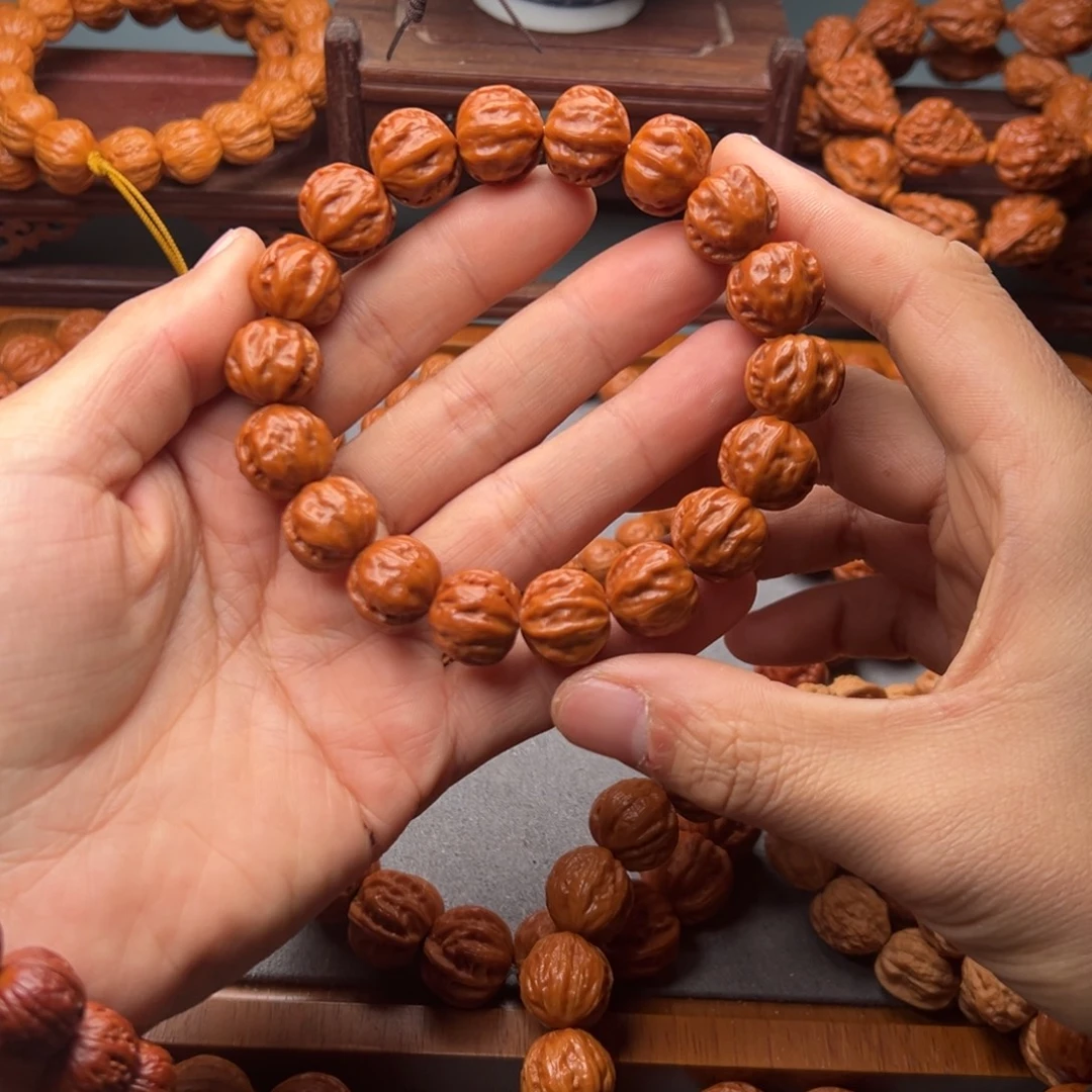文玩核桃手串16方肚粗筋