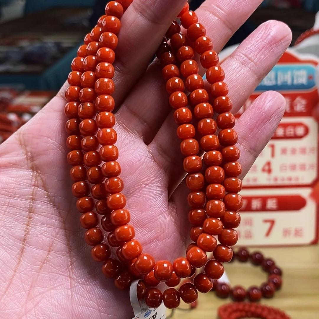 未镶嵌6mm(多样性发一)南红玛瑙