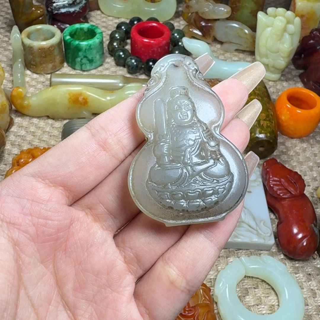 吊坠白玉菩提挂件