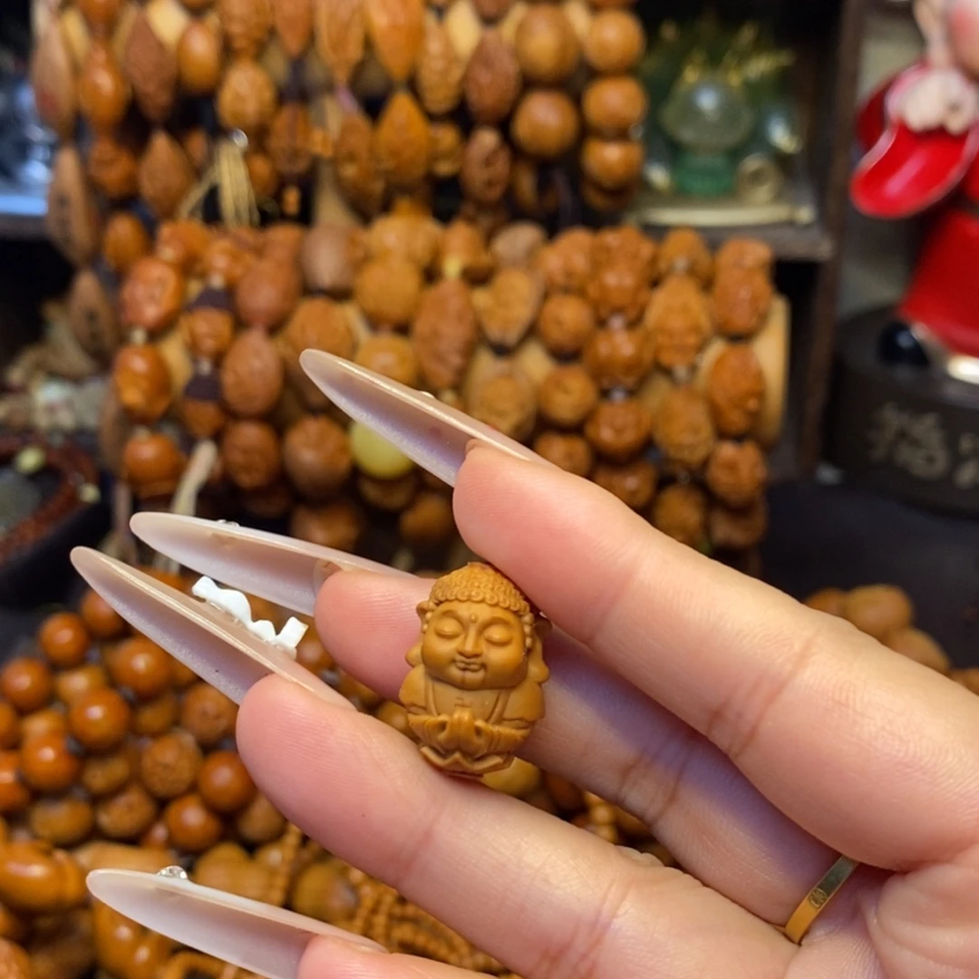 淡***季手串/手链橄榄核恭喜发财