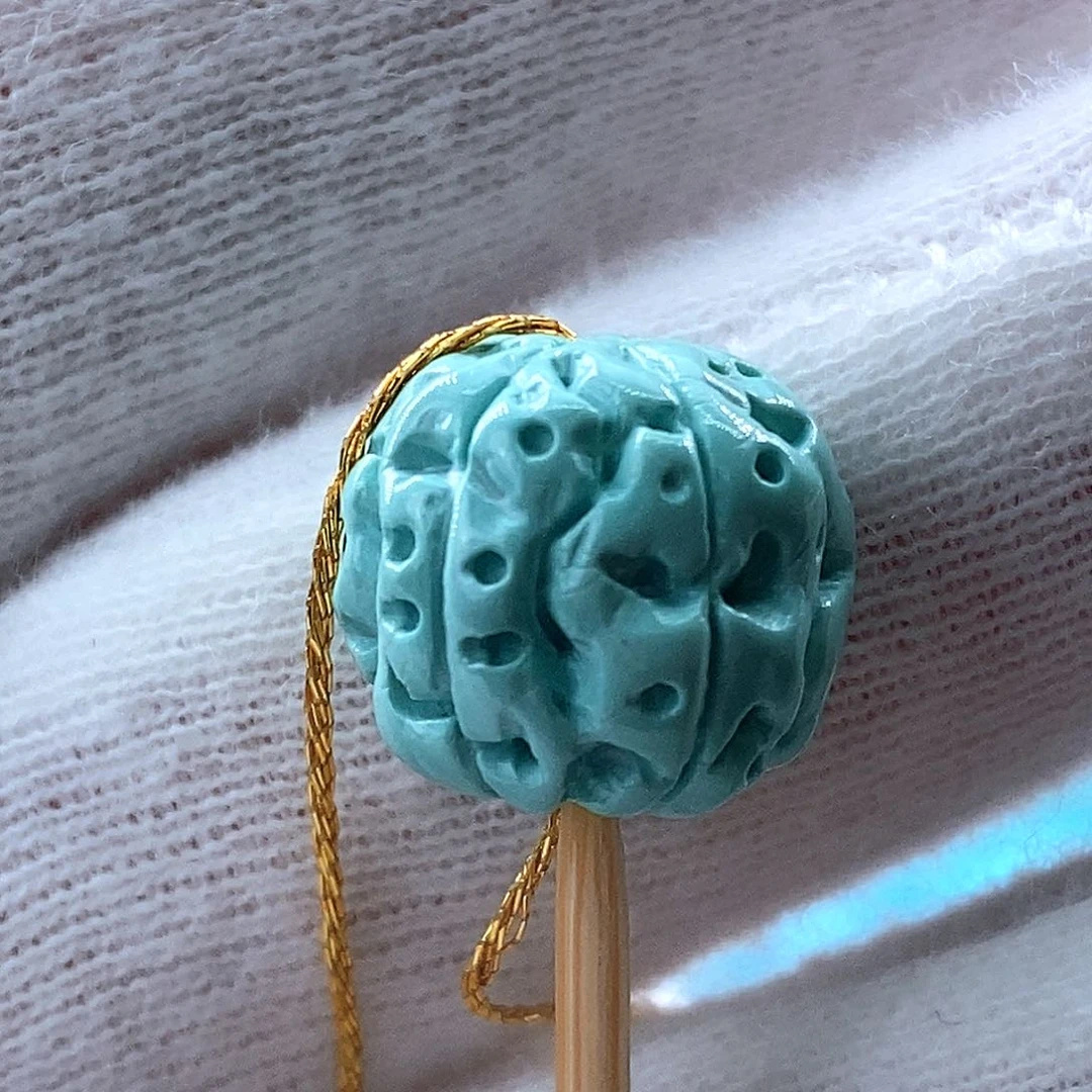 未镶嵌绿松石珠宝奇石