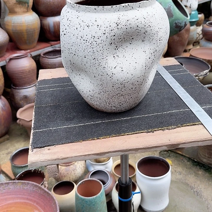 紫砂花盆高度29口径20