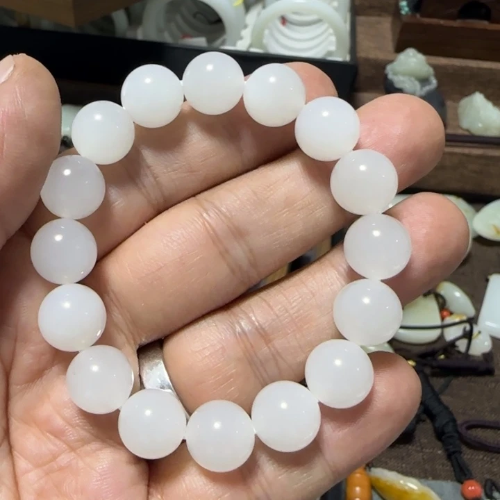 和田玉手链未镶嵌