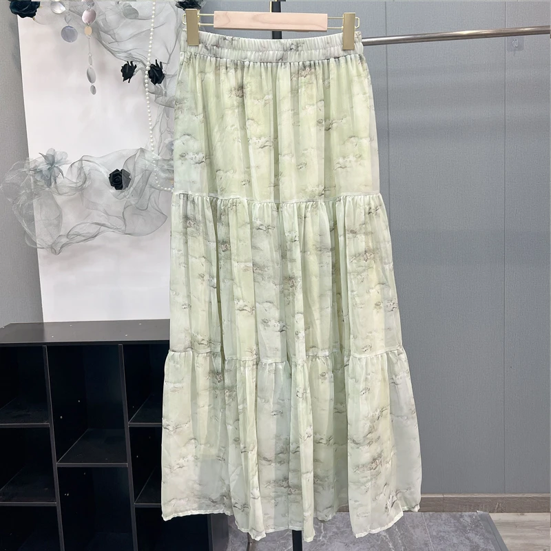 615 2025夏季新款气质显瘦小众半身裙Q2992