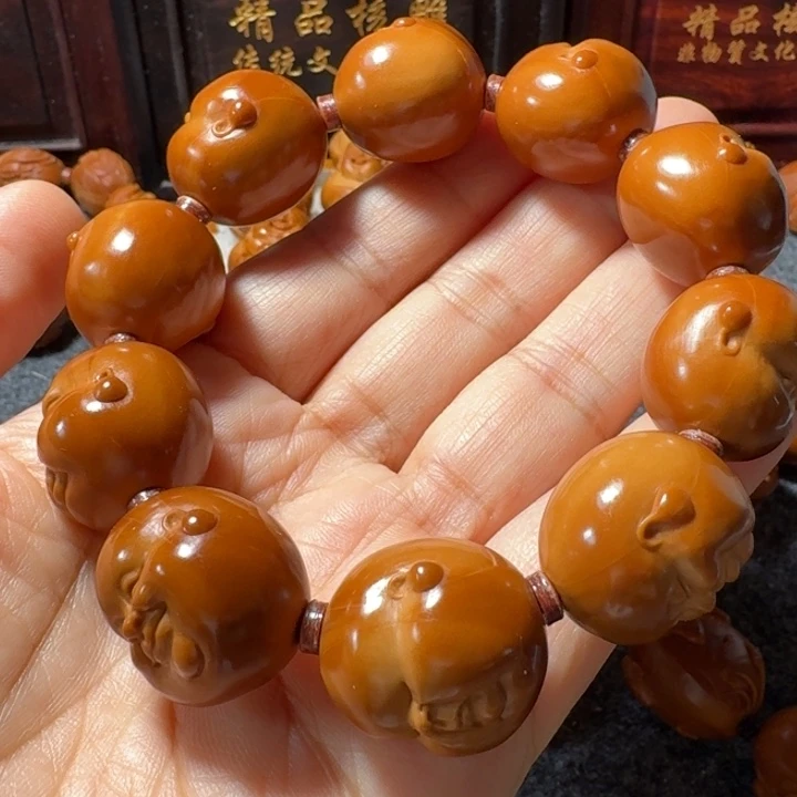 馋***手串/手链橄榄核人生百态