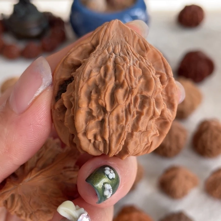 木S****丘秦岭老王核桃扇子