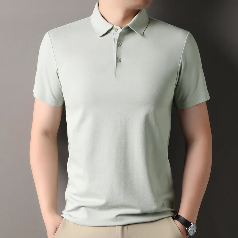 中青年男士新款polo衫休闲短袖T恤男生夏季短袖T恤商务休闲男装