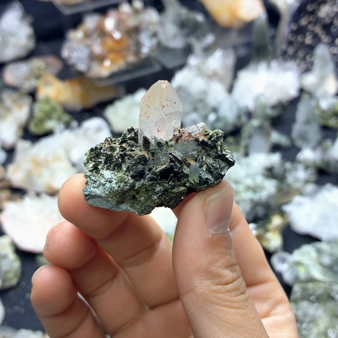 石材好可爱的绿帘哦