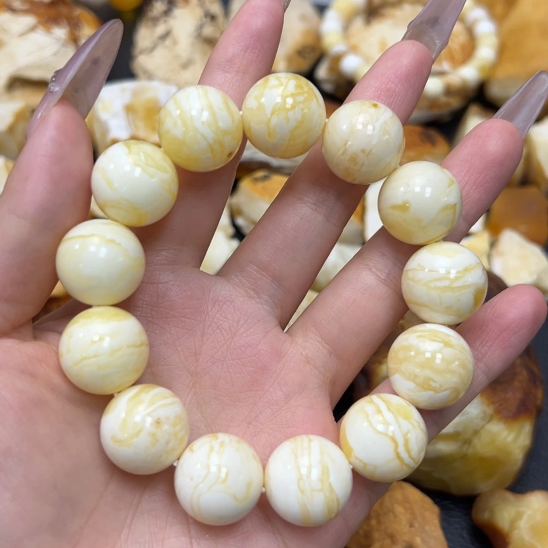 定制琥珀未镶嵌顺**虞蜜蜡