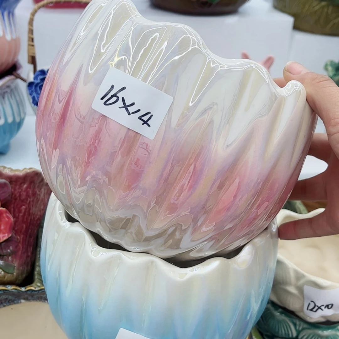 【闪购商品】陶瓷多肉绿植陶瓷花盆