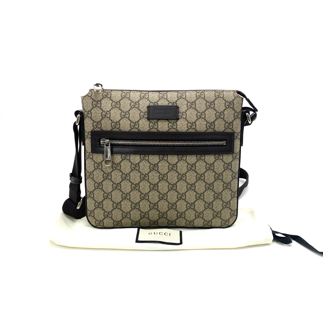 99新 GUCCI/古驰 闲置经典老花小号斜挎包 尺寸25/23