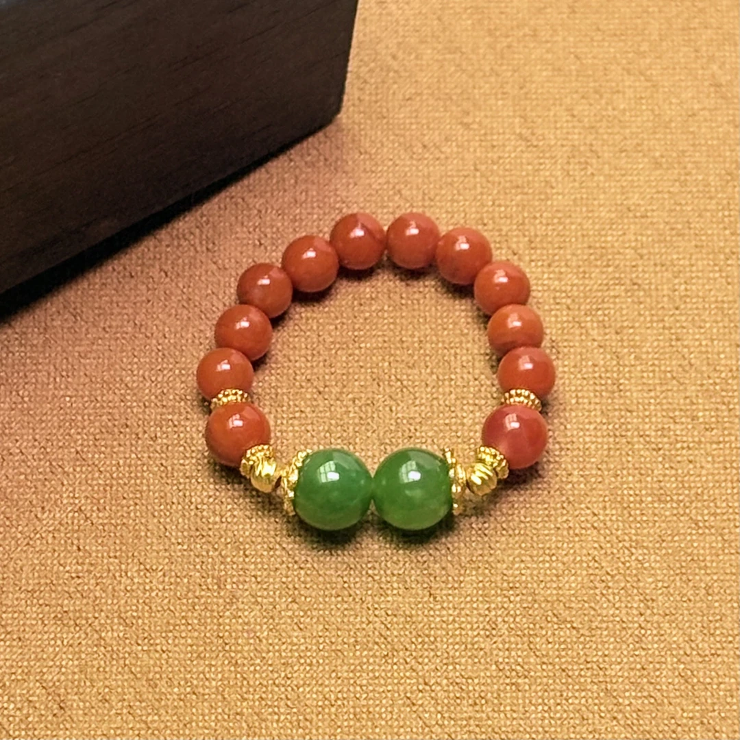 南红设计款戒指R014  多样性发一