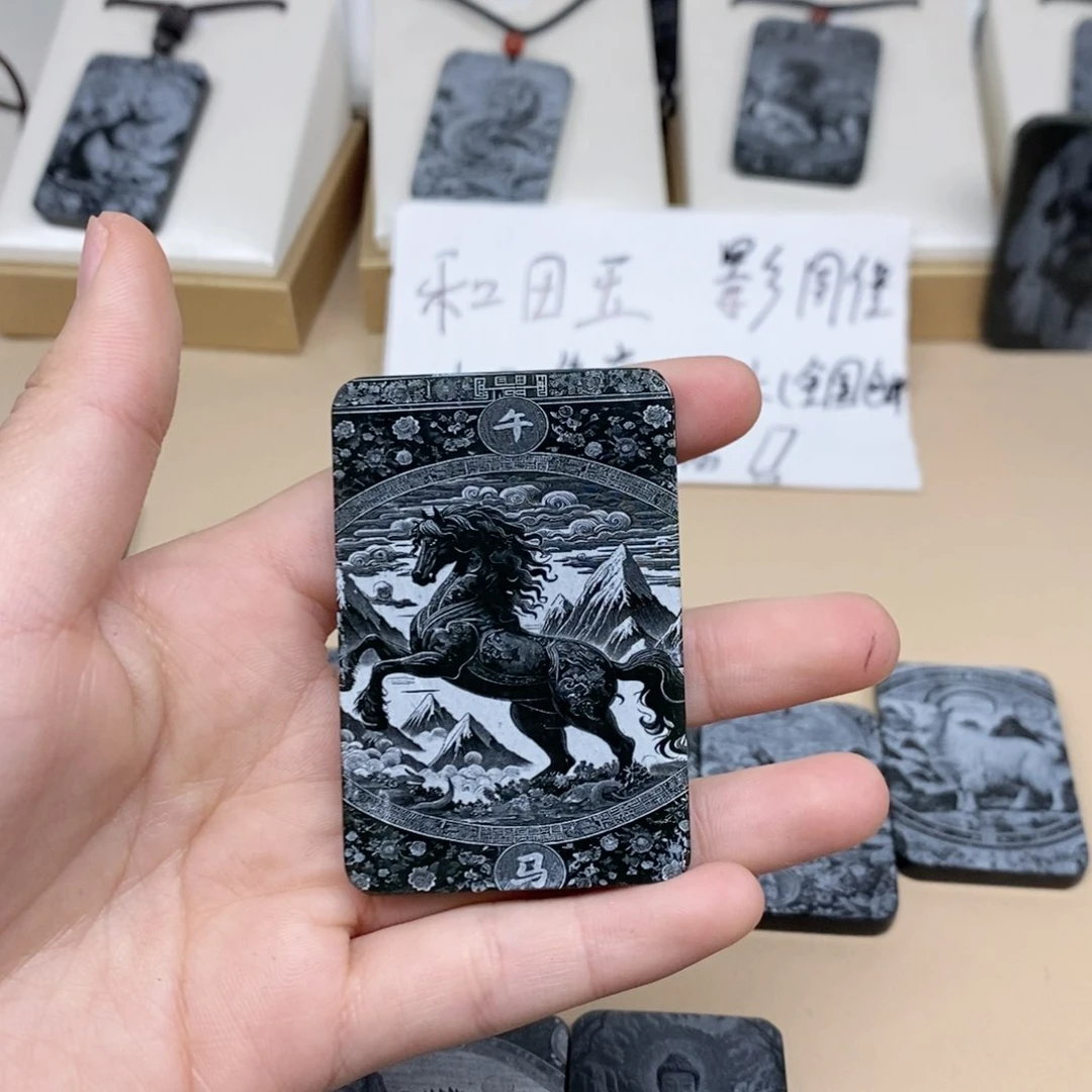 和田玉（糖玉）颈饰未镶嵌