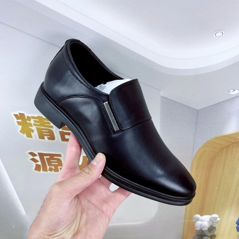 【断码】男士百搭商务休闲内增高皮鞋0918