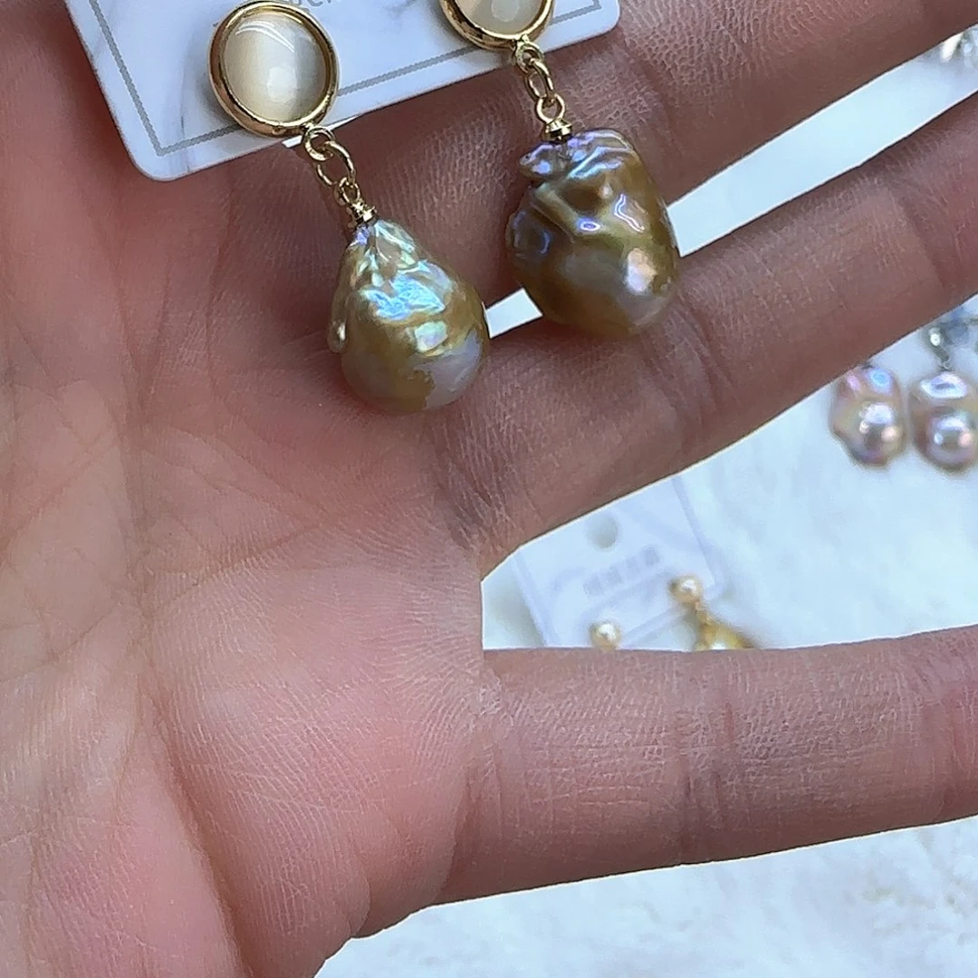 银S925镶嵌项链定制多样性发货发其一19淡水珍珠