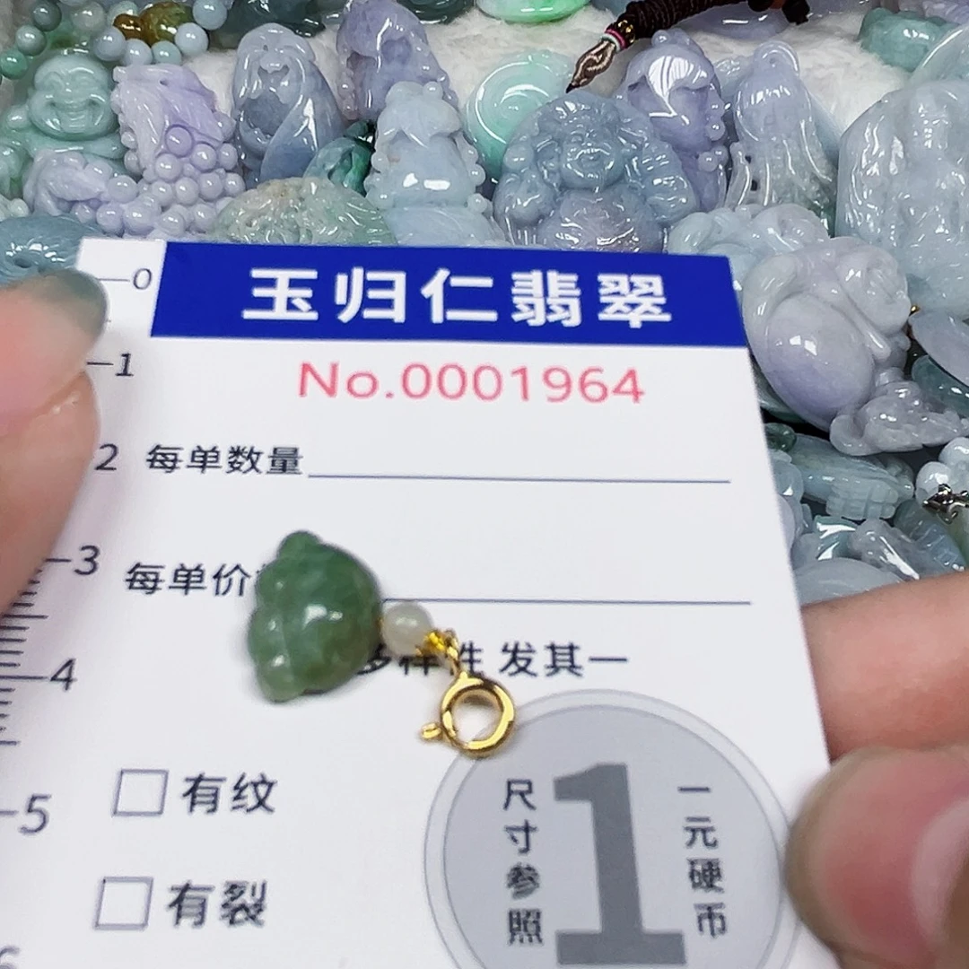 翡翠未镶嵌颈饰Wqqqqqq